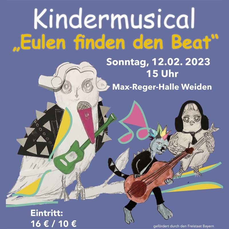 Das Bild zeigt einen Auschnitt aus dem Plakat zum Kindermusical
